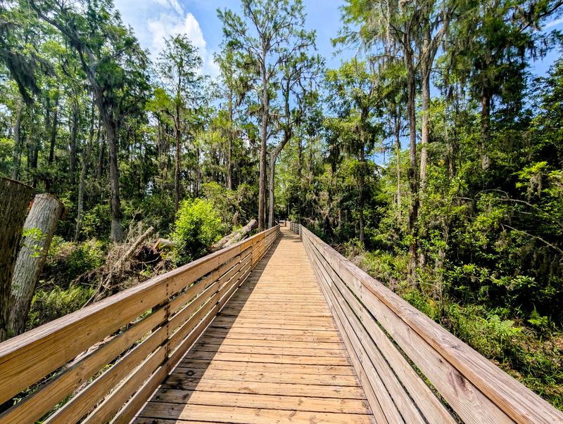 Over 20 Miles of Trails Wind Through The Park Over 20 Miles of Trails Wind Through The Park