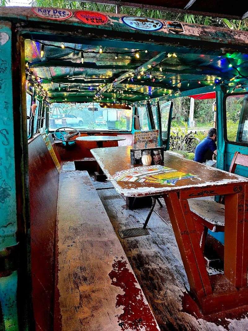 Dining Inside A Vintage 1965 Ford Falcon Van Is Completely Real