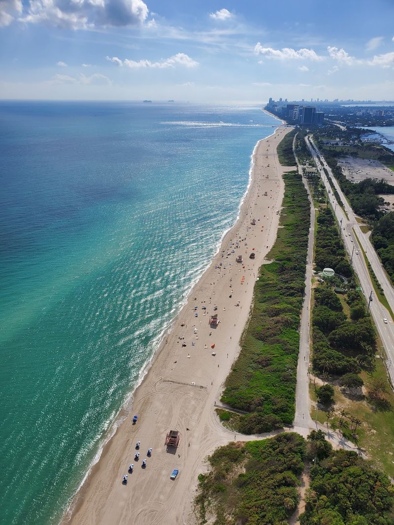 Over A Mile Of Sand Means Room To Spread Out