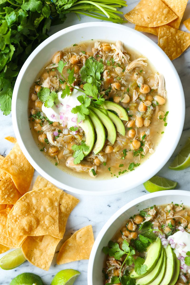 White Chicken Chili That'll Win Cookoffs