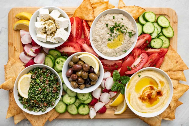 Mediterranean Mezze Plate