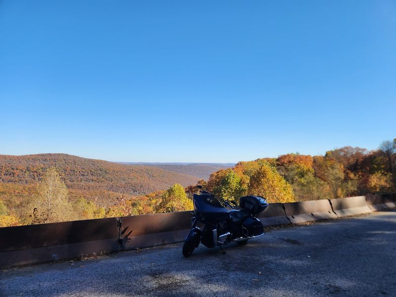 Arkansas Highway 21 Through The Ozarks
