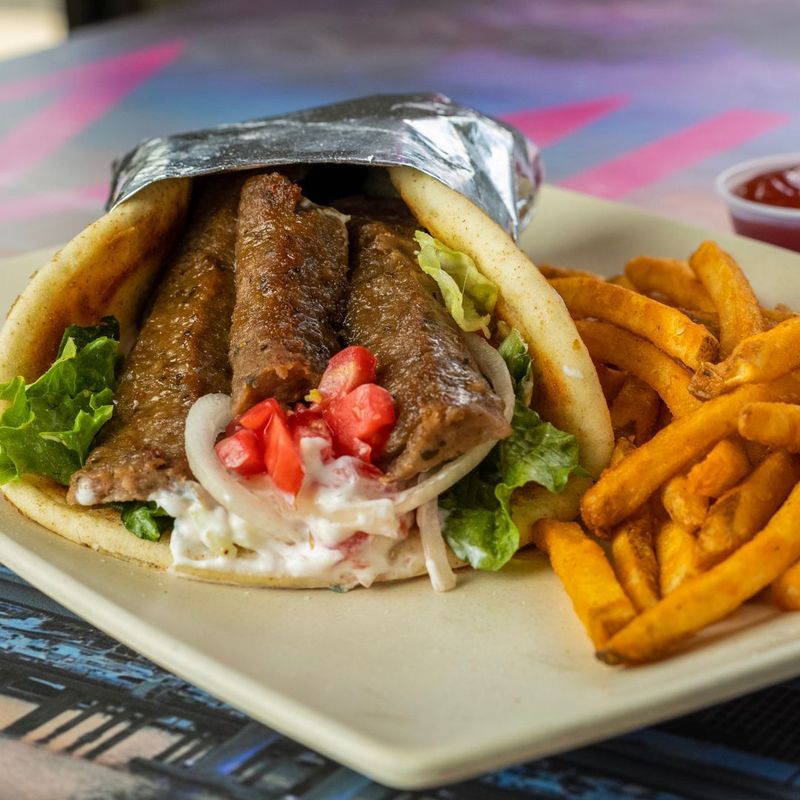 Miami Grill Gyro Pita - South Beach Meets Mediterranean