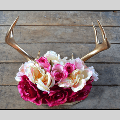 diy rustic antler