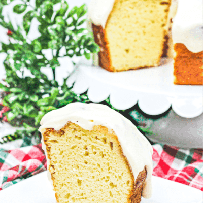 eggnog cake