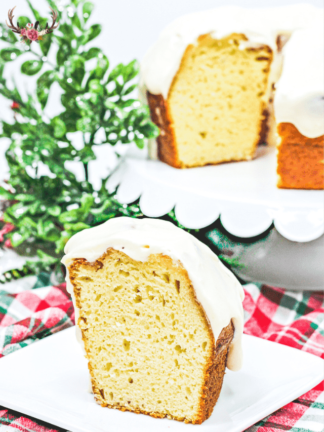 eggnog cake
