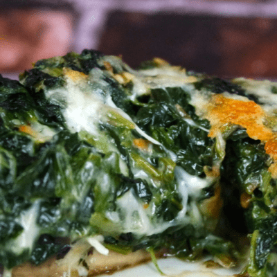 stuffed spinach mushroom