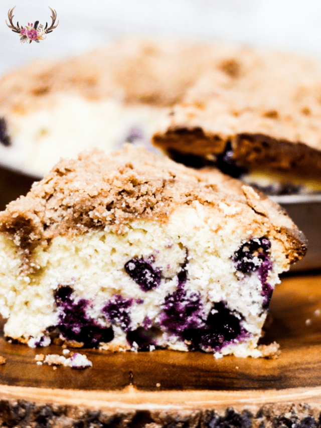 blueberry crumb cake