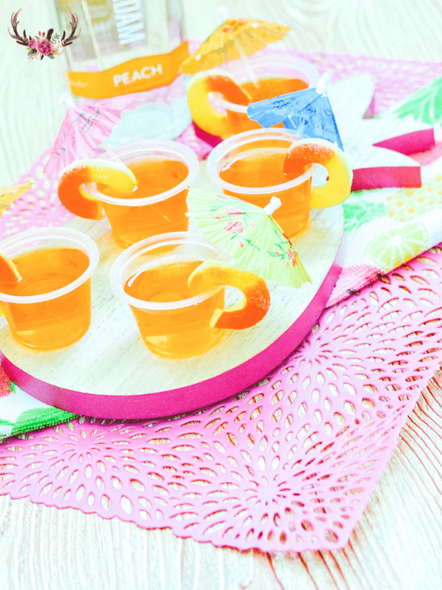 peach jello shots