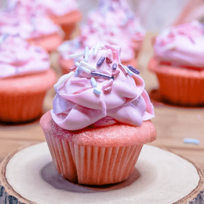 champagne cupcakes