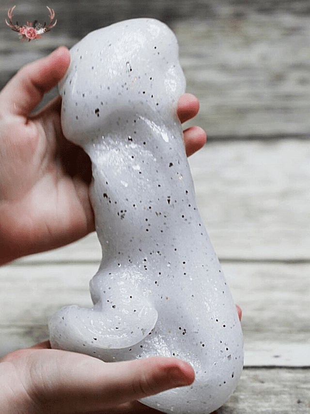 disco glitter slime