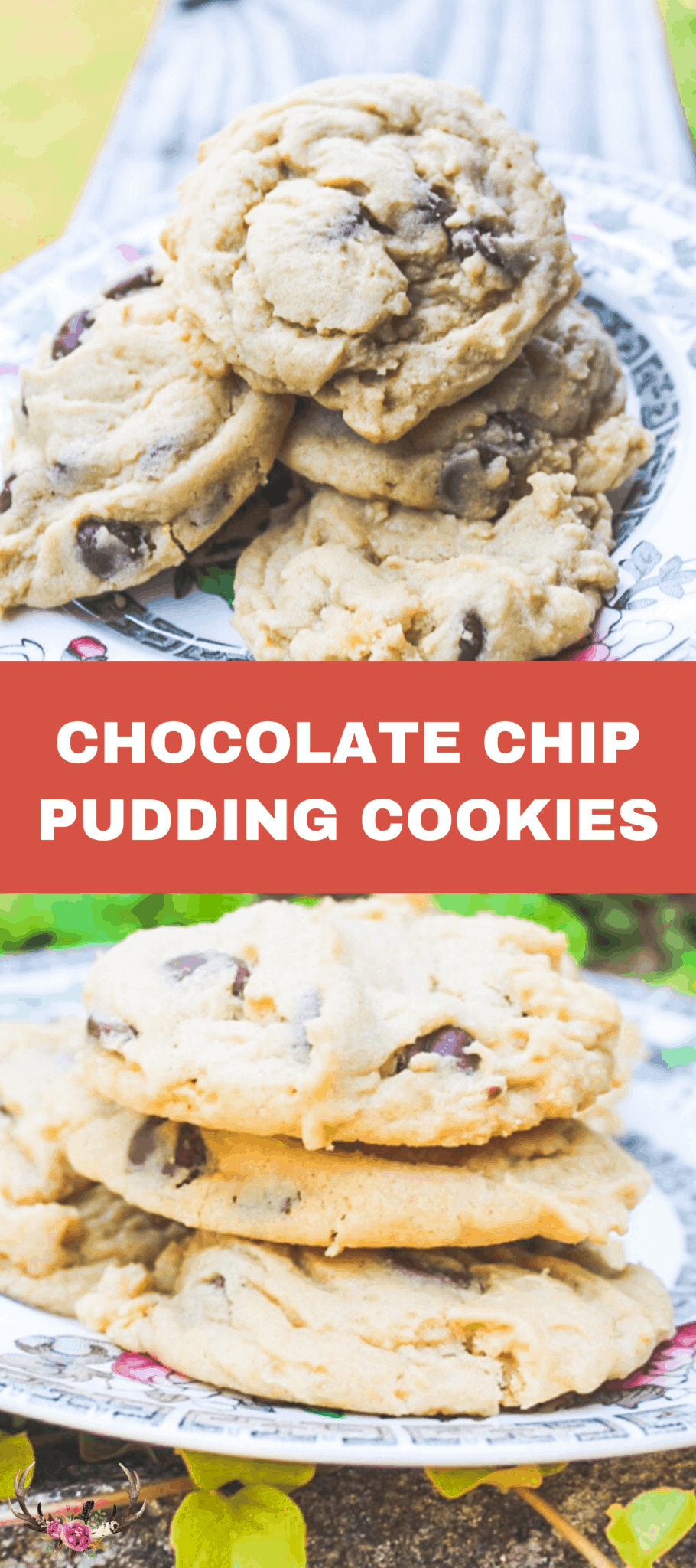 Chocolate Chip Cookies with Pudding Mix - Ever After in the Woods