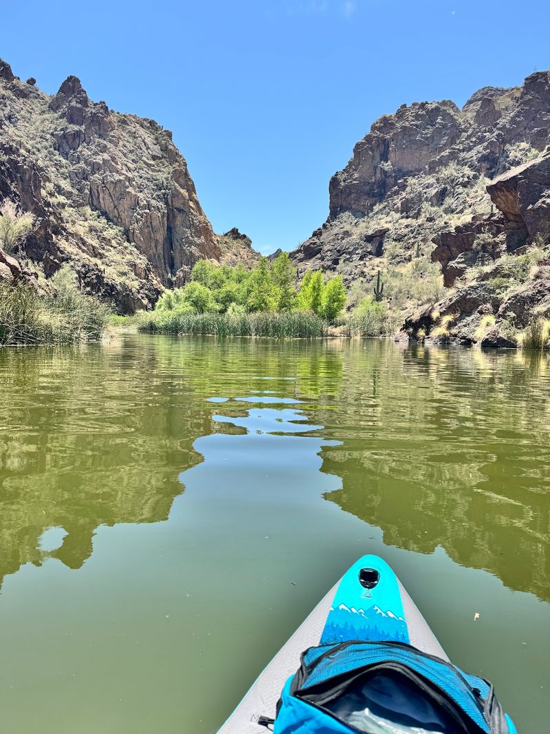Paddleboarding and Kayaking on Calm Coves