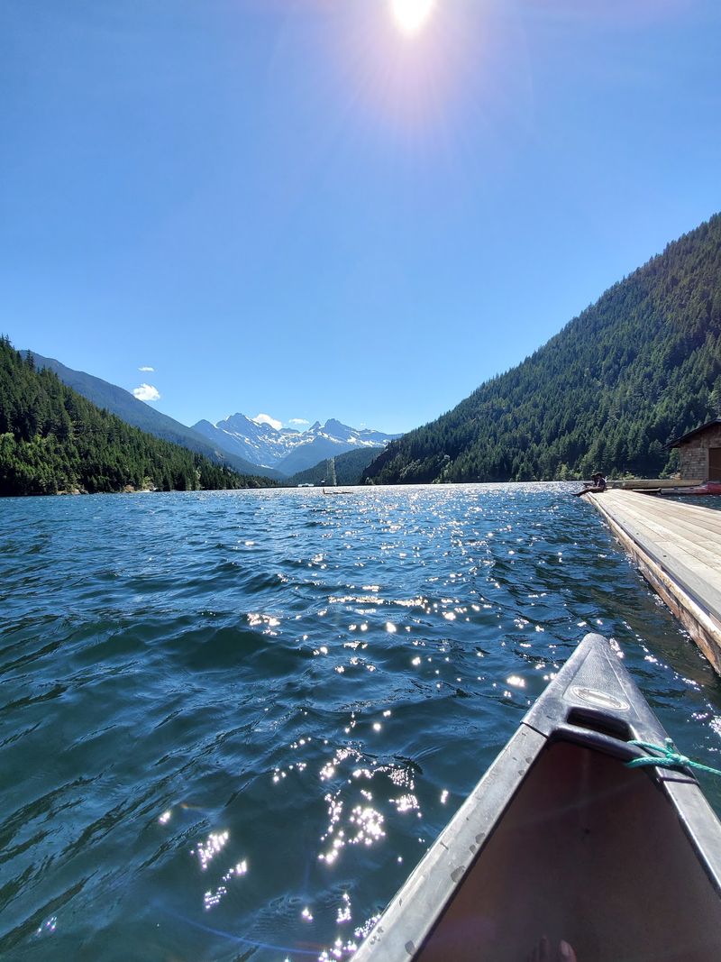 Paddles, Kayaks, And A Lake That Goes On Forever Paddles, Kayaks, And A Lake That Goes On Forever