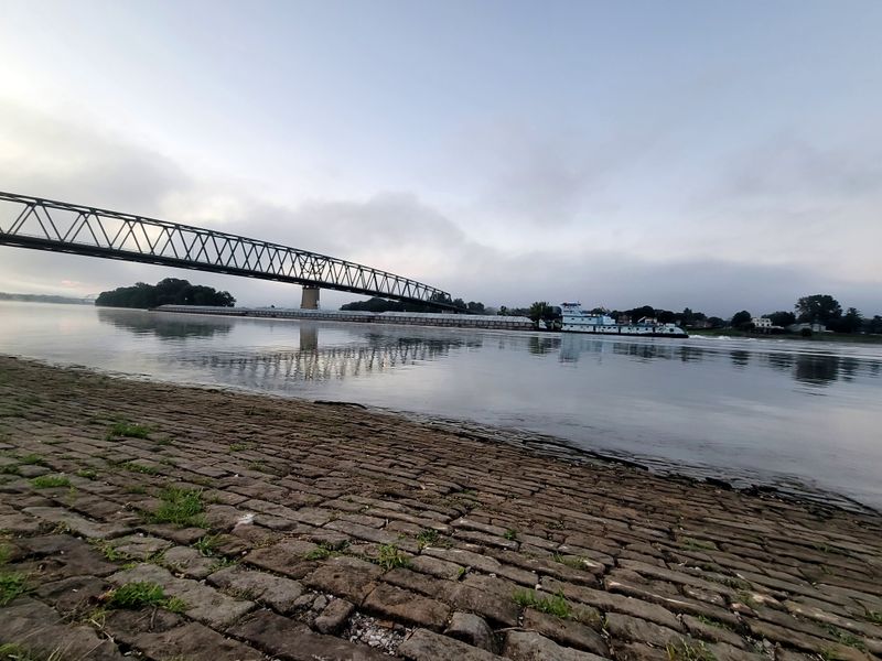 Harmar Village Across the River