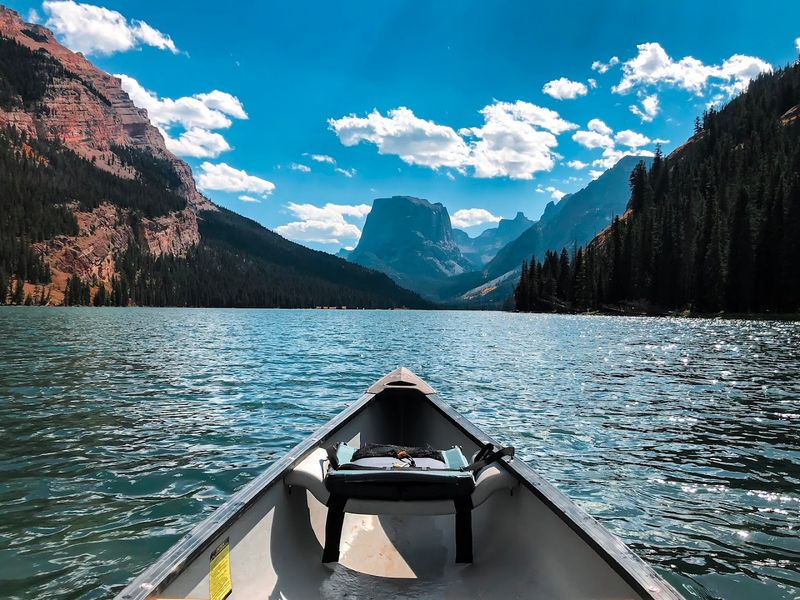 Paddling Through A Living Painting