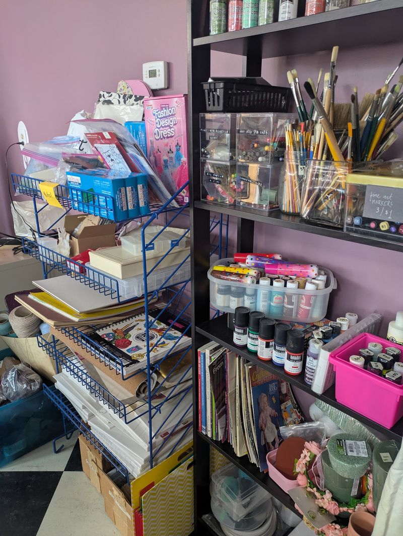 Paint, Paper, And Plenty Of Artist Goodies