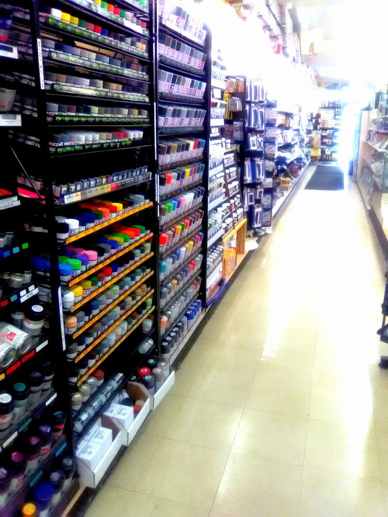 Paints, Tools, and Tiny Brushes Galore Paints, Tools, and Tiny Brushes Galore
