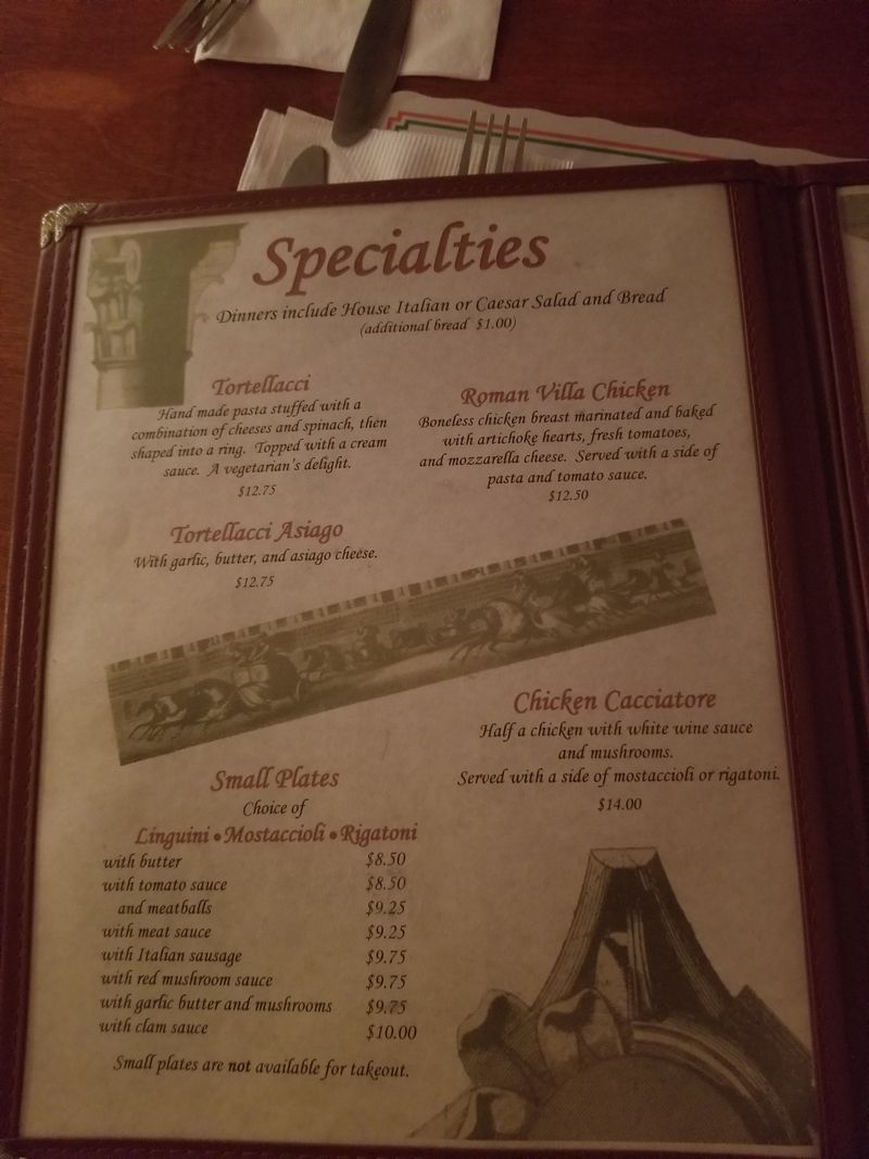 Listen To The Room And Learn The Menu