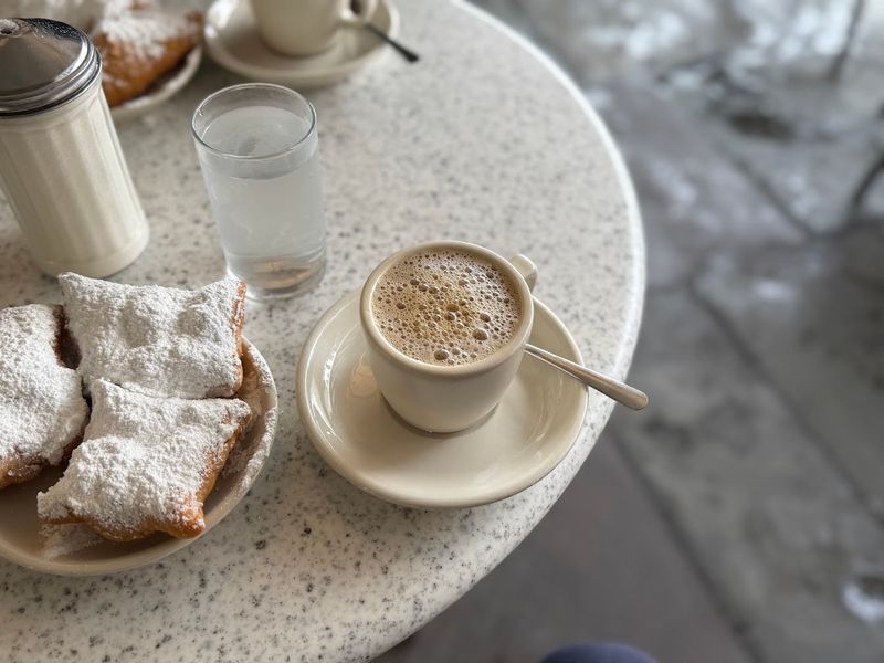 Pairing Hot Beignets With Chicory Cafe Au Lait
