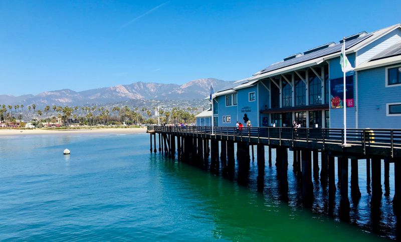 Coastal Pause Around Stearns Wharf, Santa Barbara
