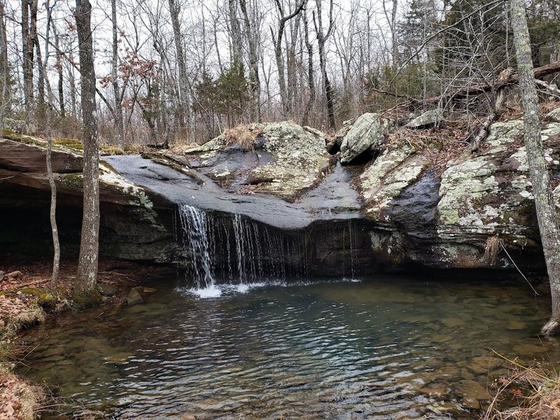 Hideout Hollow Falls, Schermerhorn Trailhead