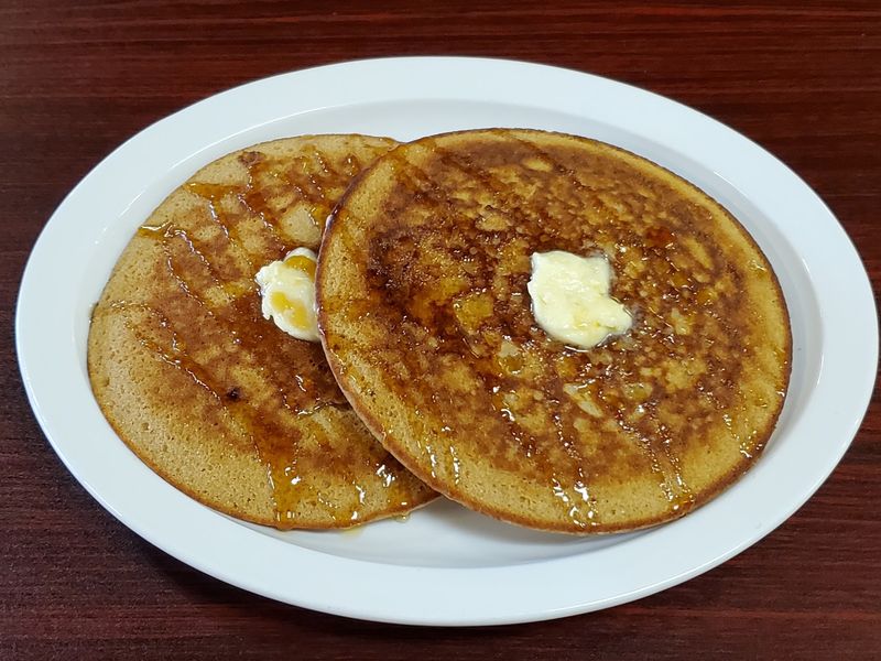 Pancakes Made From Flour Ground That Morning