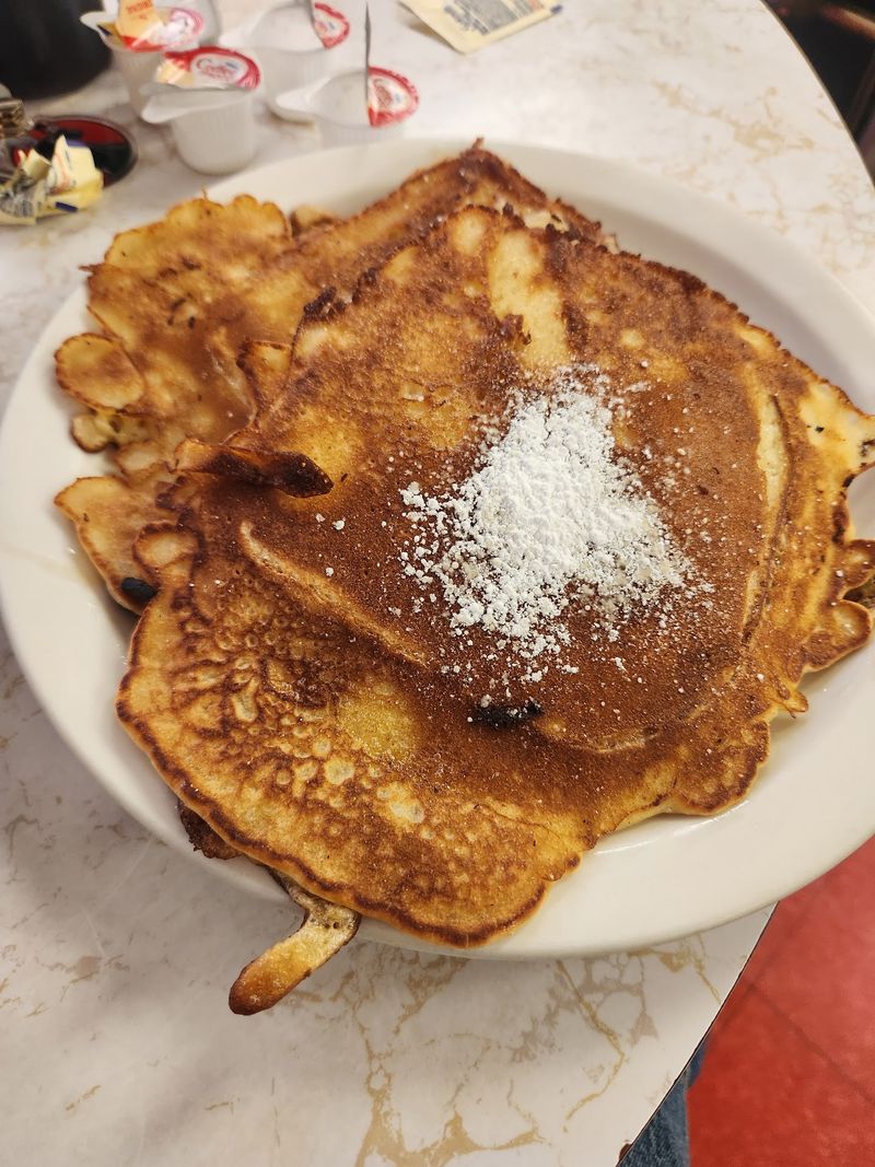 Pancakes Piled Sky-High