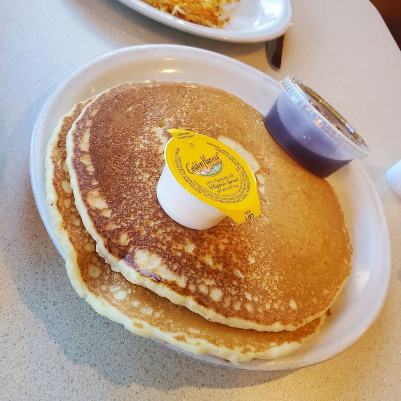 Pancakes That Nearly Take Over The Plate