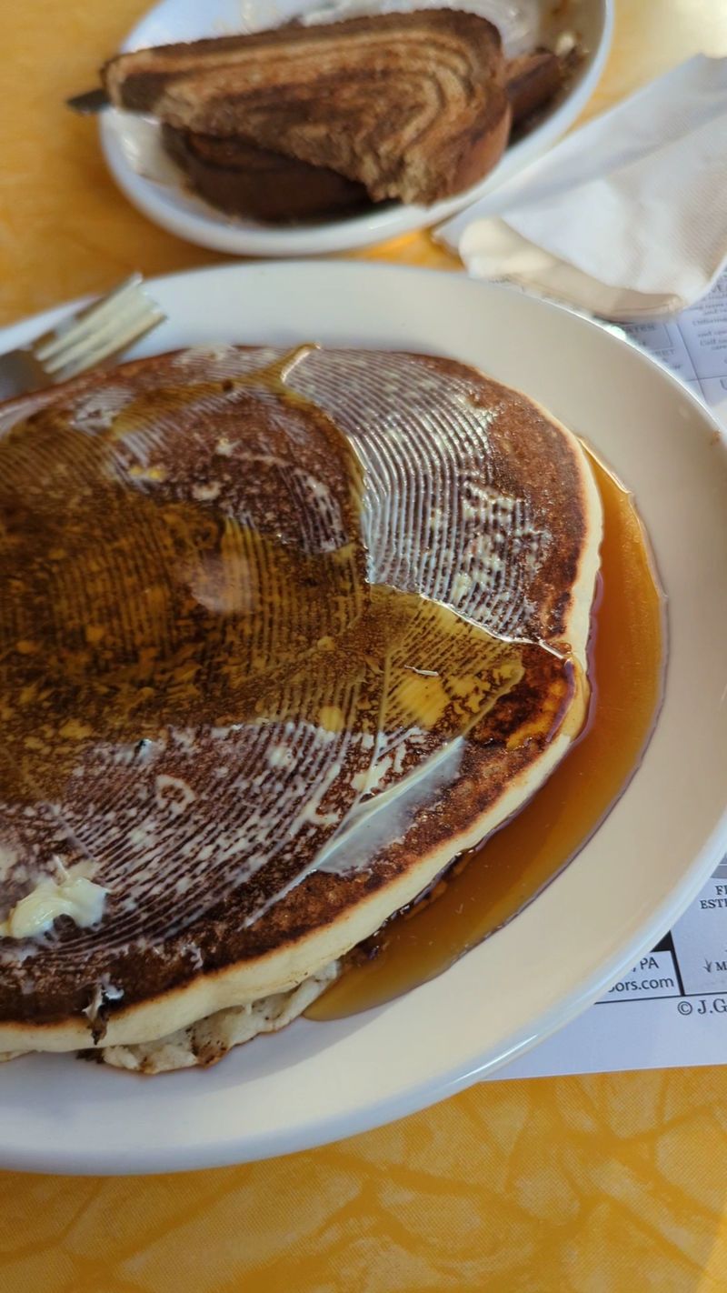 Pancakes The Size Of Hubcaps