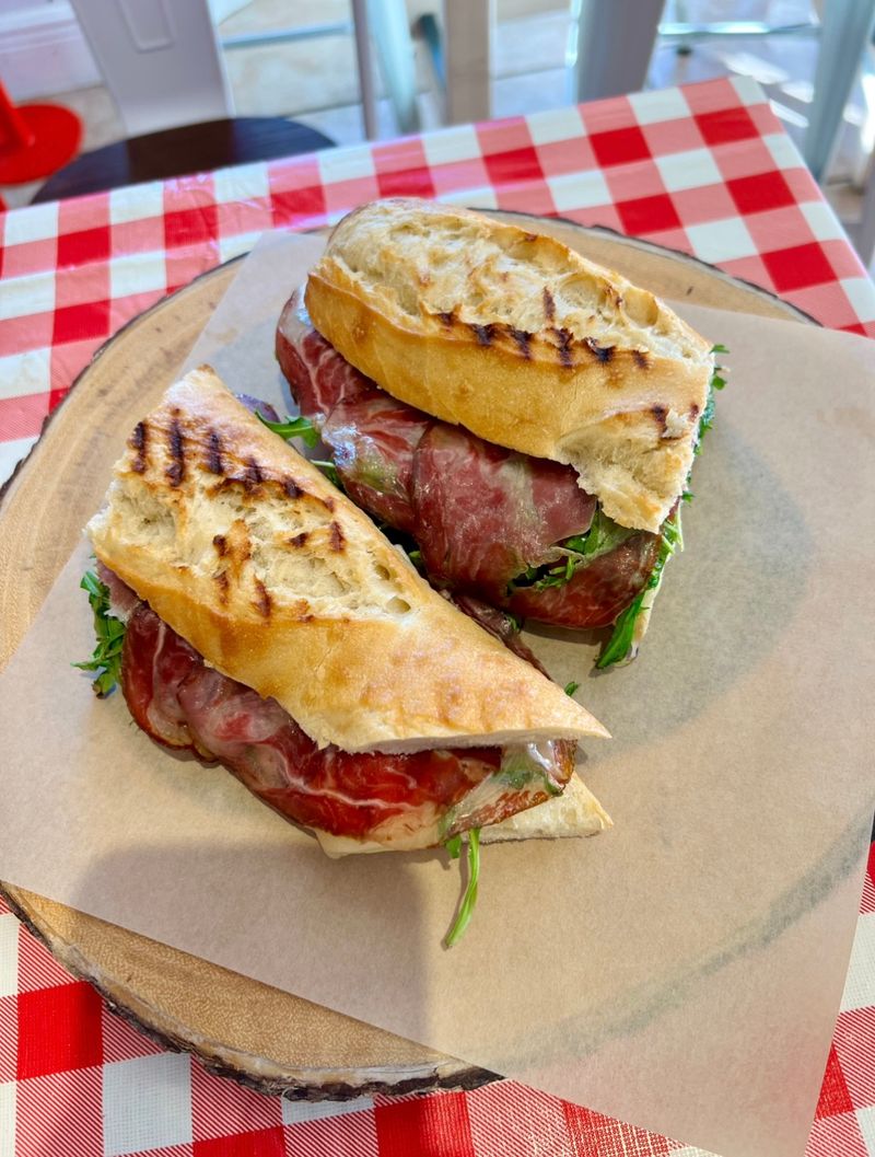 Paninis And Sandwiches Are Crafted With Imported Italian Ingredients