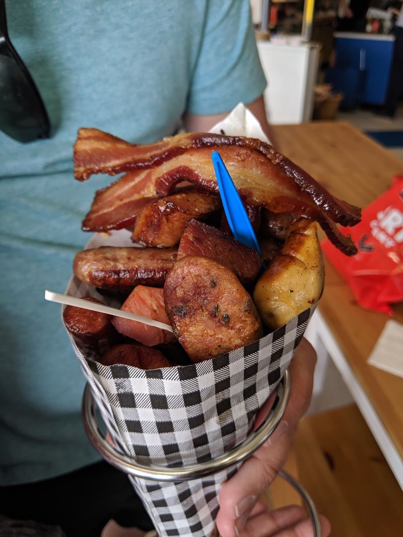 Party Cones Turn A Market Stroll Into A Meaty Celebration