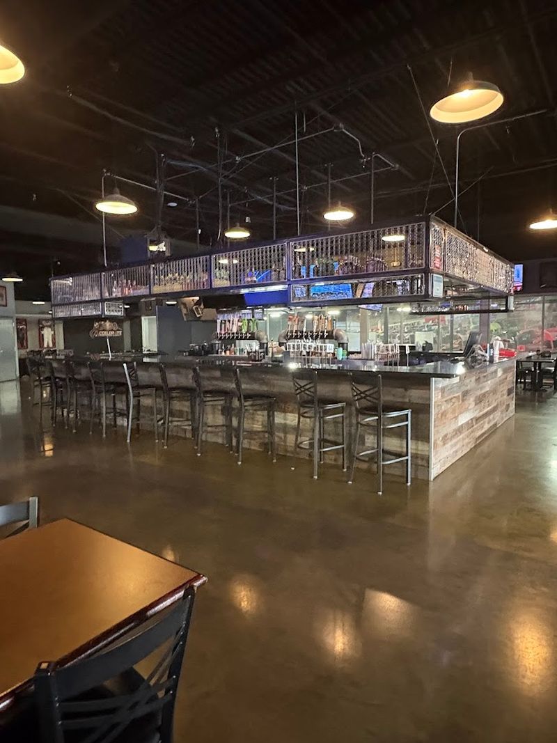 Full-Service Bar and Dining Area