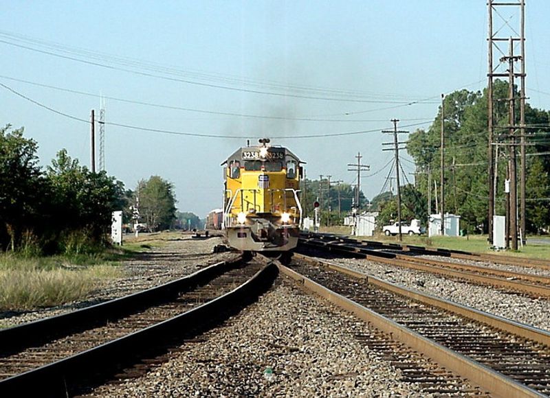 Passing Trains Add To The Fun