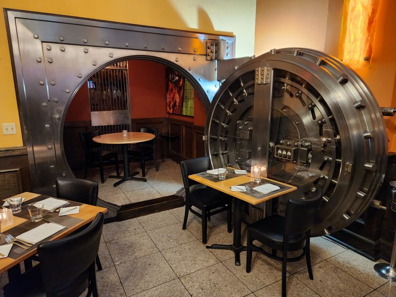 Dining Inside The Vault Where Money Once Lived