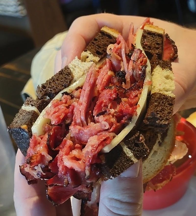 Pastrami And Reubens Stacked Taller Than Your Patience