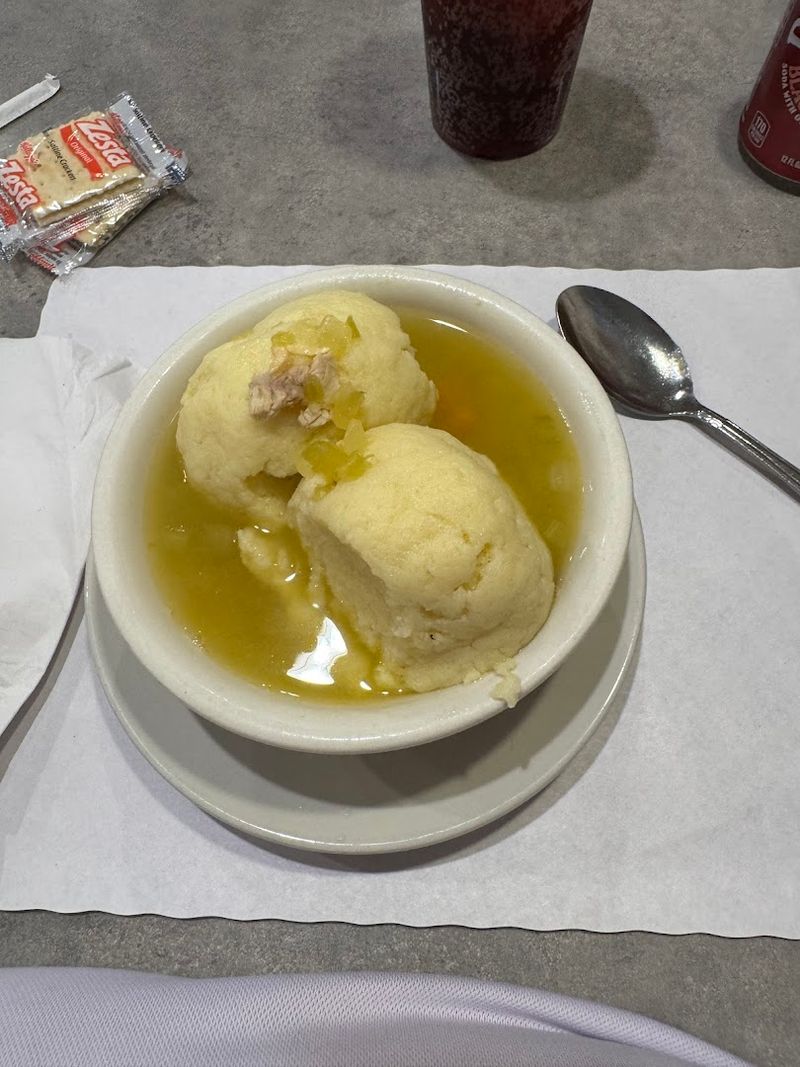 Matzoh Ball Soup That Comes in Two Very Honest Sizes