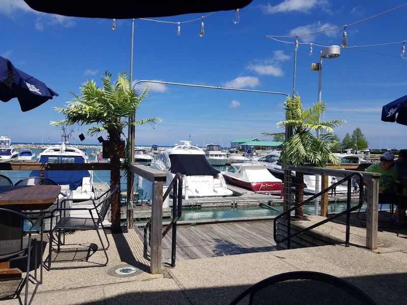 Patio Seats Come With Lake Michigan Views