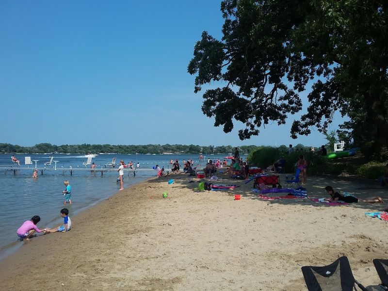 Paulus Park Beach, Highland Park, Illinois