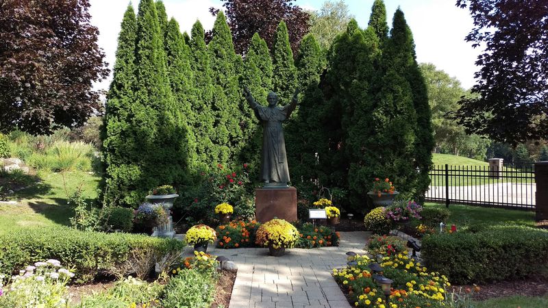 Pause Beside The Bronze Pope