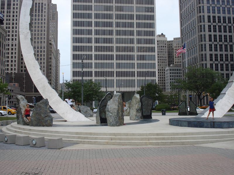 Pause For Hart Plaza History Pause For Hart Plaza History
