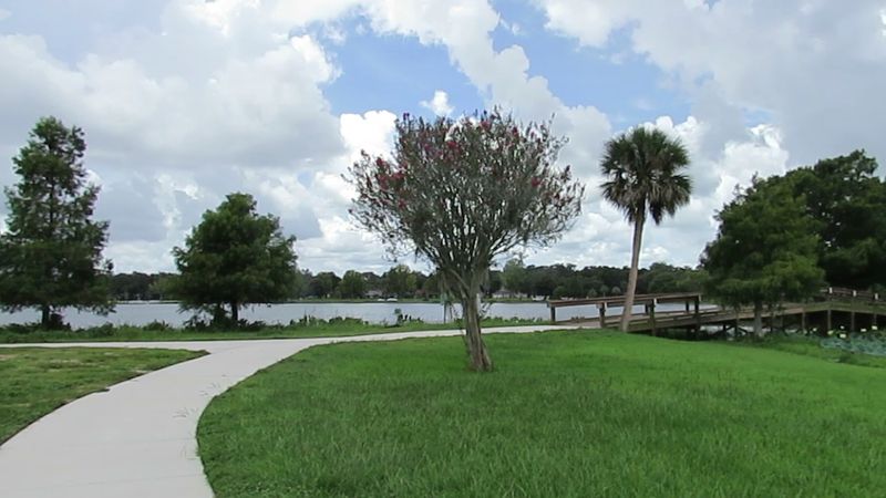 Paved Paths Perfect For Walking And Biking