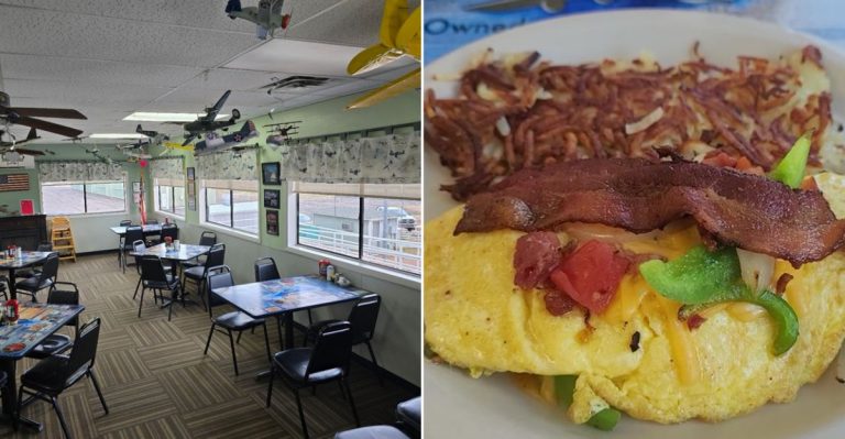 Payson’s Best-Kept Secret Is An Airport Café With Giant Omelets And Chocolate Pie Worth The Trip In Arizona