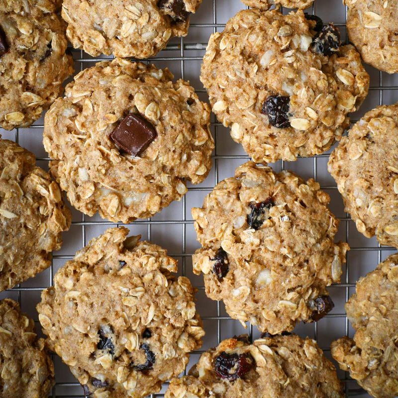 Oatmeal Raisin Protein Cookies