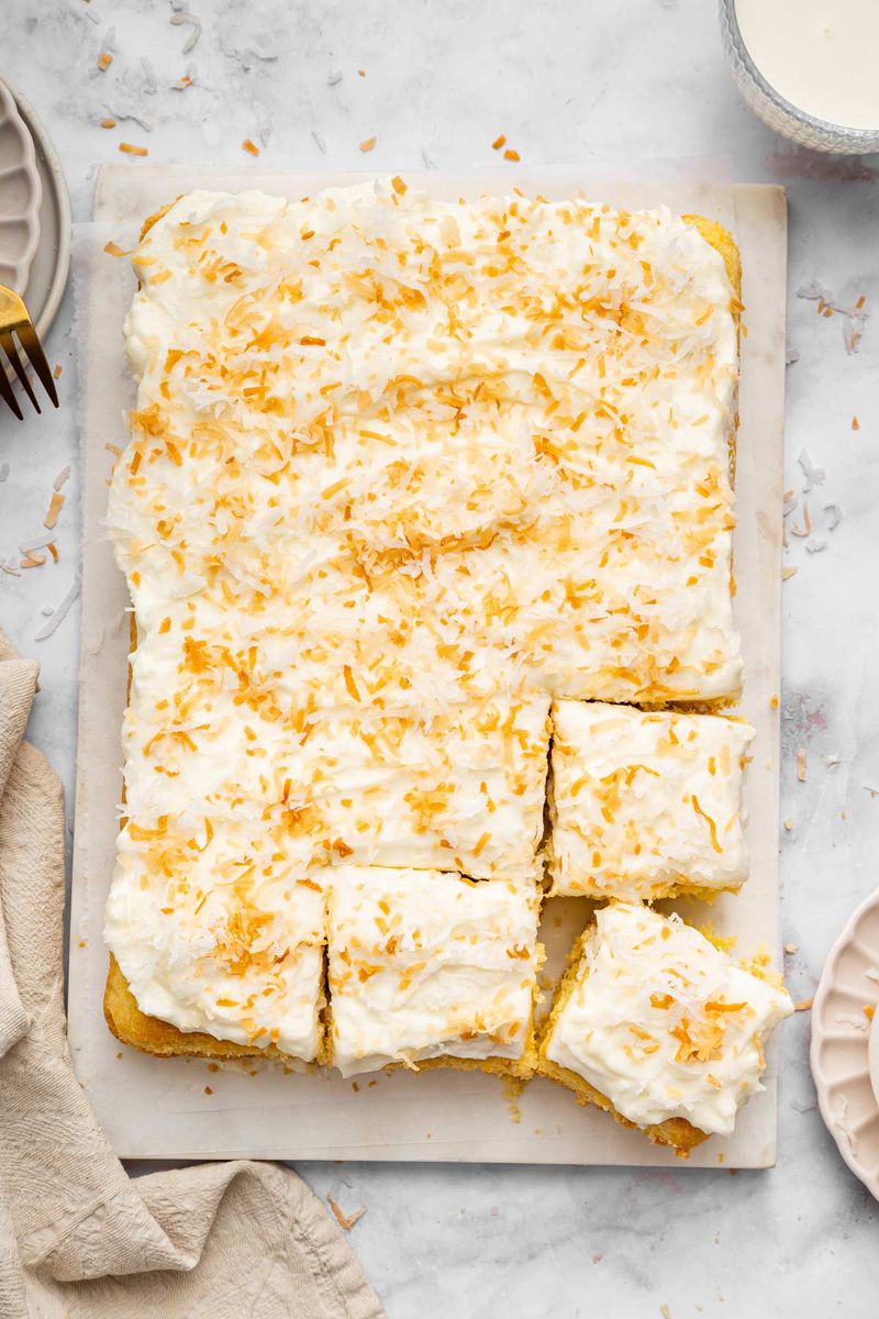 Coconut Sheet Cake