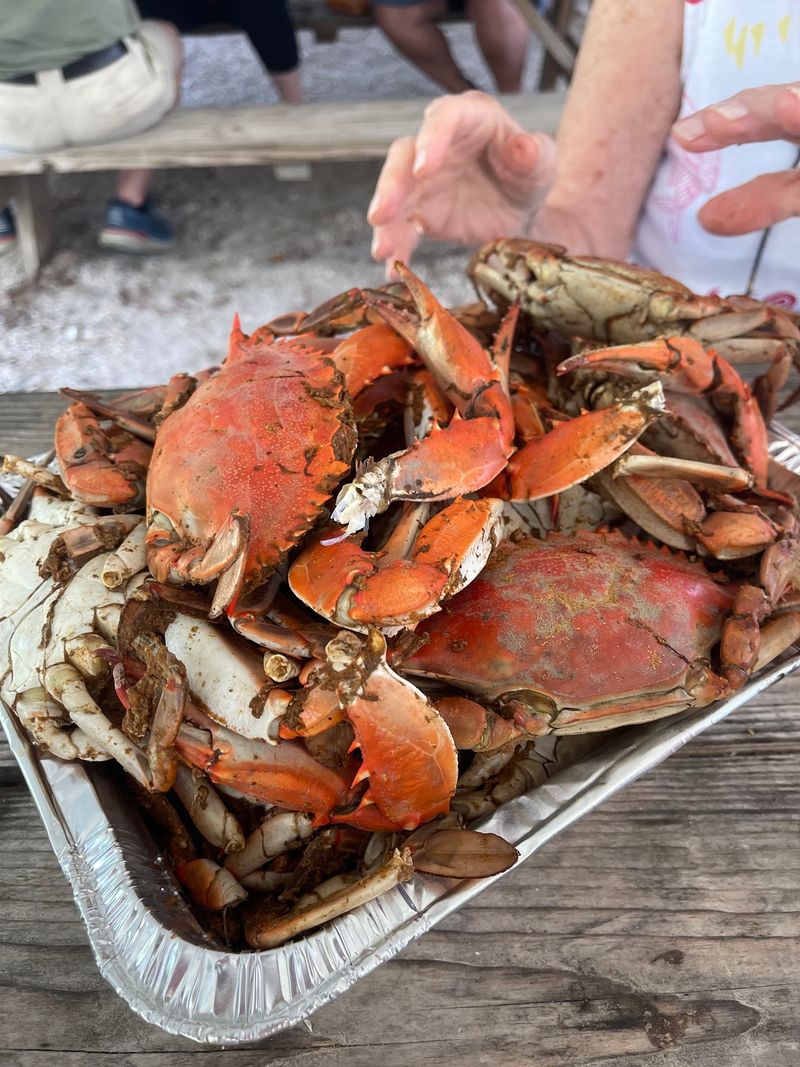 Peel And Eat Shrimp Plus Steamed Crabs