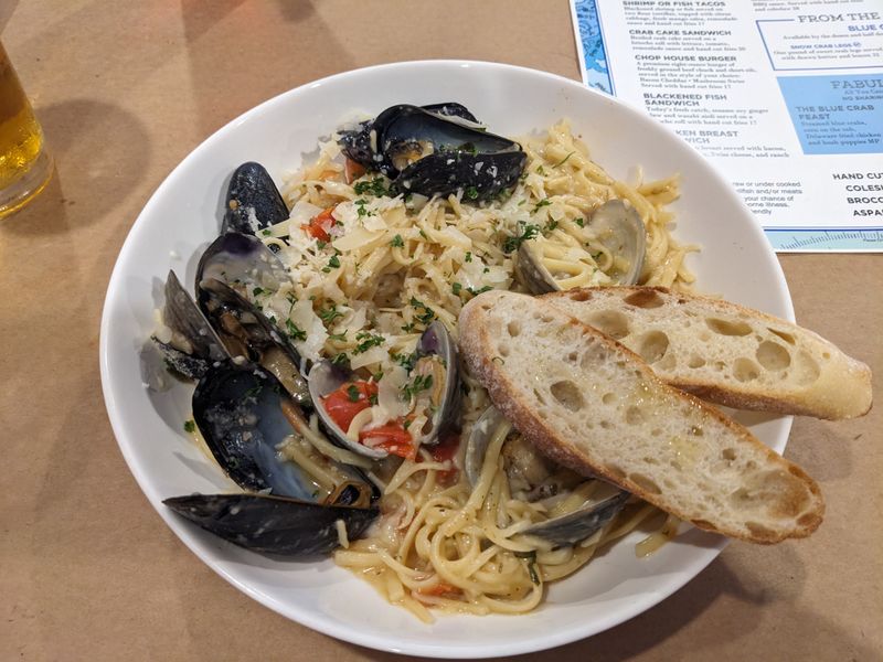 Clams and Mussels That Round Out the Feast