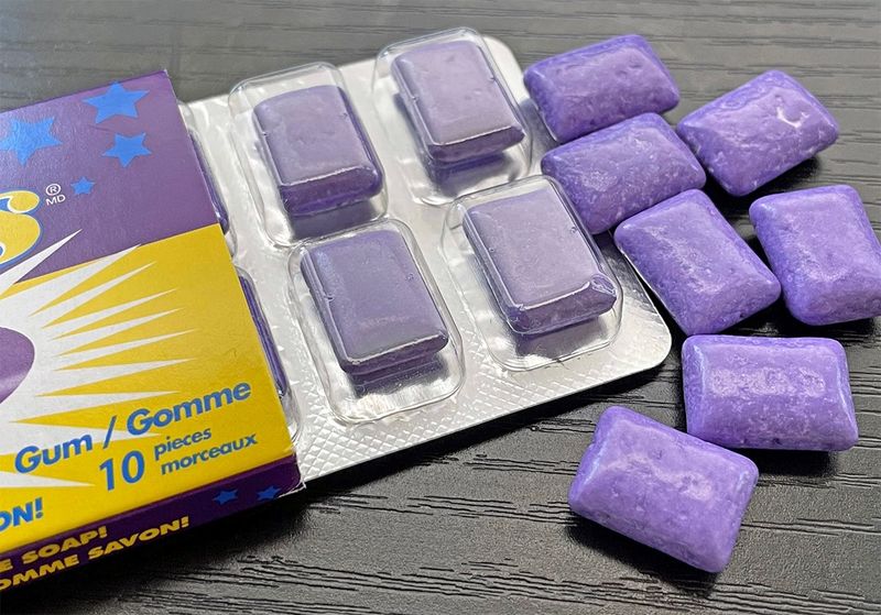 Thrills Gum: Soap-Flavored Chewing Experience