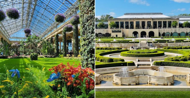 Pennsylvania Is Home To A Grand Garden With 10,000 Plant Species And A Fascinating Historic Legacy