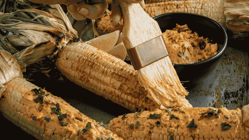Grilled PA Corn With Chipotle Butter